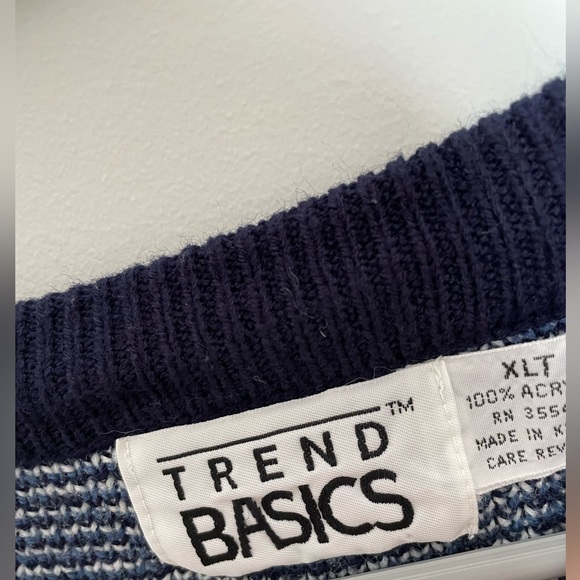 TREND BASICS XL UNISEX GRANDPA SWEATER VINTAGE 90S OLD STYLISH TOP GIFTS 🍀 - Picture 7 of 7